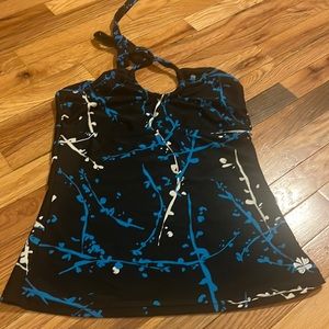 Hapari haltered tankini top